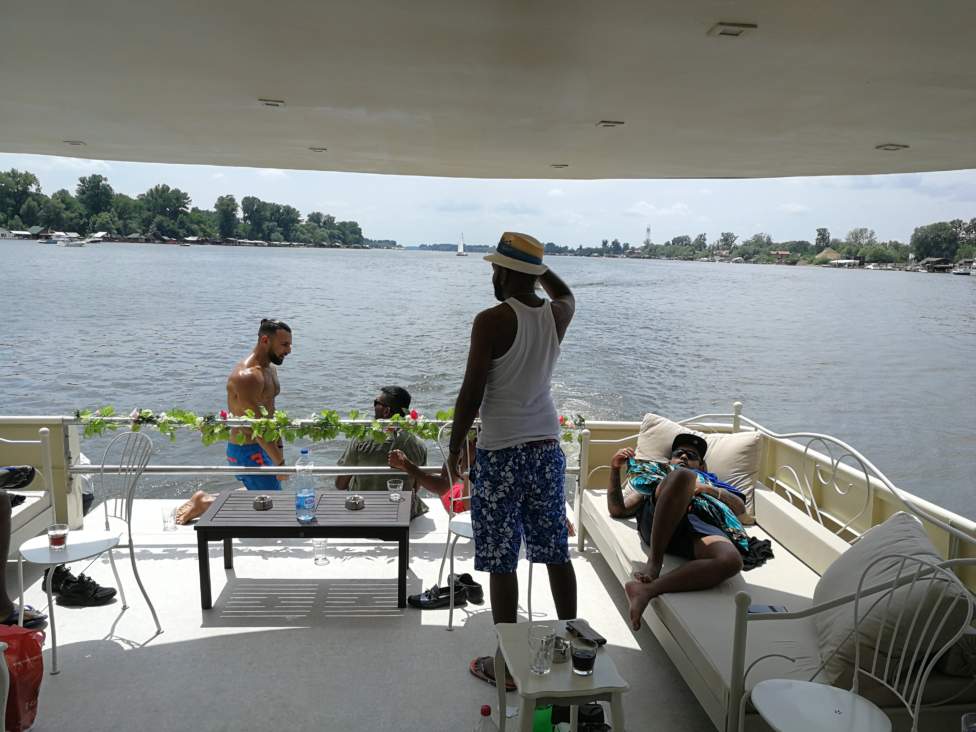 Cruising on Belgrade rivers perfect for bachelor party in Belgrade.