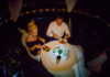 DINNER ON BUNGEE CRANE