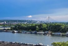 History of the Sava river that runs through Belgrade